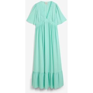 bonprix Maxi-Stufenkleid aus fließender Viskosegrün 42Damen