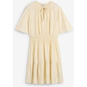 bonprix Minikleid aus fließendem Viskose-Mixbeige 52Damen
