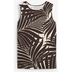 bonprix Jersey-Top aus elastischem Viskose-Mixbeige 52Damen