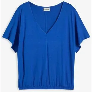 bonprix Oversize-Shirt aus softem Viskose-Mixblau 40Damen