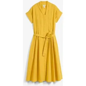 bonprix Ausgestelltes Kaftan-Kleidgelb 46Damen