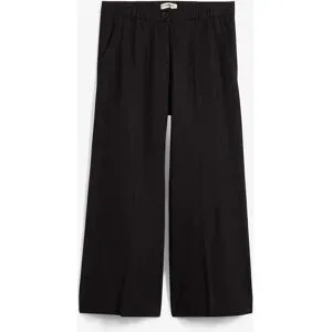 bonprix Culotte mit elastischem Bund aus Viskose-Mixschwarz 44Damen