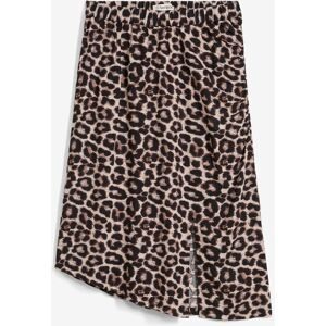 bonprix Leo-Rock aus softer Viskosebeige 46Damen