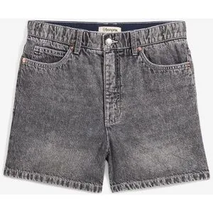 bonprix Jeans-Shorts High Waist, Low Stretchschwarz 52Damen