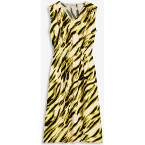bonprix Jerseykleid mit Smockbeige 36Damen