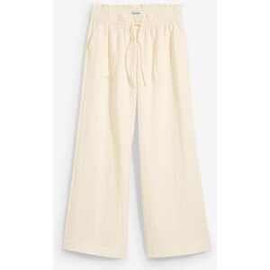 bonprix Culotte aus fließendem Lyocell-Mixweiß 46Damen
