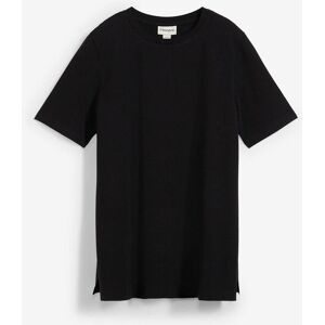 bonprix 2-in-1 Umstandsshirt aus Bio-Baumwolle mit Seitenschlitzenschwarz 40Damen