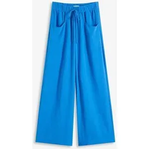 bonprix Marlenehose aus leichtem Crêpeblau 52Damen