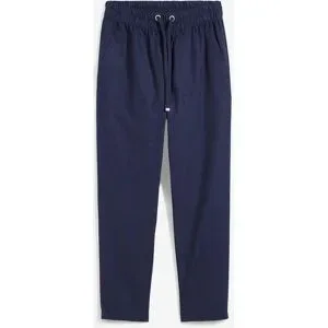 bonprix Schlupfhose aus luftigem Leinen-Mixblau 40Damen