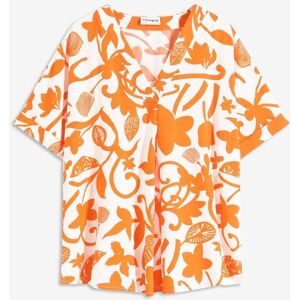 bonprix Tunika mit floralem Druck, aus fliessender Viskose