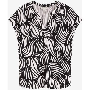 bonprix Henleyshirt aus Viskose und Elasthan, mit V-Ausschnitt, Kurzarm-Design