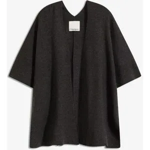 bonprix Oversize Strick-Capegrau 36Damen