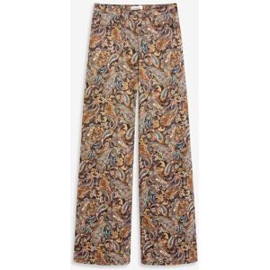 bonprix Wide Leg Stretchhose mit Baumwolleschwarz 48Damen