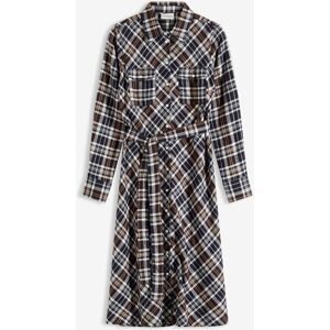 bonprix Hemdblusenkleid aus softem Flanellweiß 48Damen