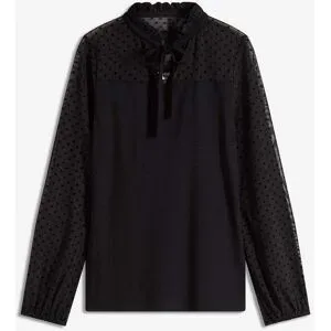 bonprix Shirt aus Viskose-Mixschwarz 44Damen