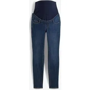 bonprix Umstandsjeans mit Bio-Baumwolle, Skinnyblau 44Damen
