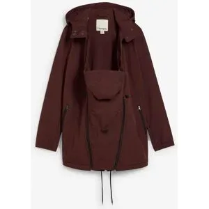 bonprix Softshell-Tragejacke / Umstandsjacke, weitenregulierbarbraun 52Damen