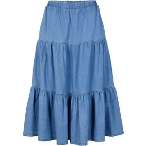 bonprix Jeansrock mit Bahnenblau 42Damen