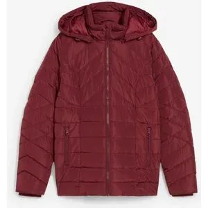 bonprix Leichte Steppjacke mit abnehmbarer Kapuzerot 48Damen