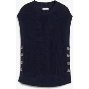 bonprix Strick-Pullunderblau 44Damen