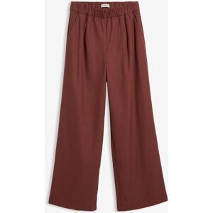 bonprix Marlene-Hose in Wolloptikbraun 42Damen
