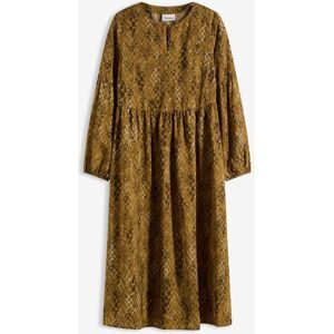 bonprix Midikleid aus fließendem Satingrün 52Damen