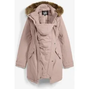 bonprix 3-in-1 Funktions-Umstandsjacke und Tragejackegrau 42Damen