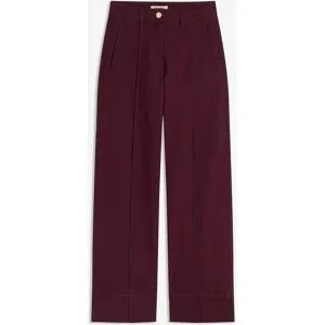 bonprix Twillhose mit Biese und Leistentascherot 46Damen