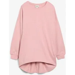 bonprix Oversize-Sweatshirt aus reiner Baumwollerosa 44Damen