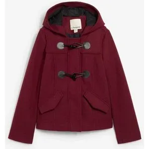 bonprix Duffle-Jacke, Wollimitatrot 52Damen