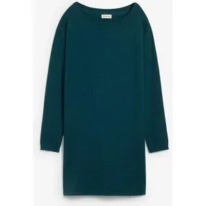 bonprix Longpullover mit recycelter Baumwollegrün 40Damen