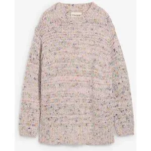 bonprix Oversize-Pullover aus Noppengarnrosa 52Damen