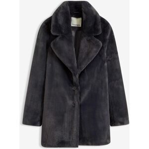 bonprix Fellimitat-Mantelgrau 36Damen
