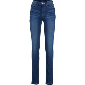 bonprix Slim Jeans Mid Waist, Stretchblau 46Damen
