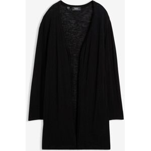 bonprix Longstrickjacke, offenschwarz 40Damen