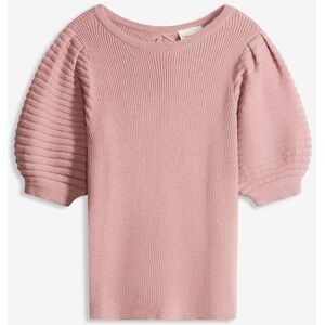 bonprix Pullover mit Ballonärmelnrosa 36Damen