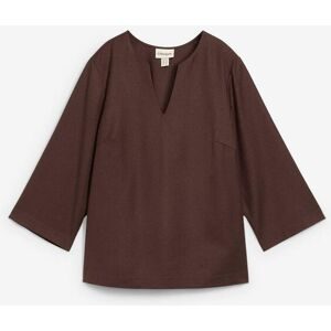 bonprix Tunika mit Wollebraun 46Damen
