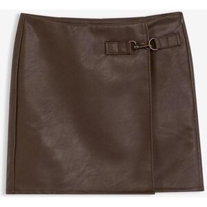 bonprix Lederimitat-Rockbraun 48Damen