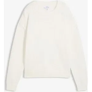 bonprix Oversize-Pullover aus reiner Baumwolleweiß 52Damen