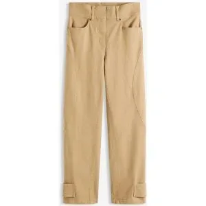 bonprix Twillhose mit hohem Bundbeige 44Damen