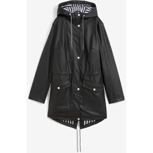 bonprix wasserabweisende Regenjackeschwarz 42Damen