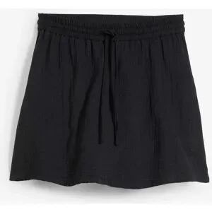 bonprix Hosenrock aus weichem Musselinschwarz 44Damen