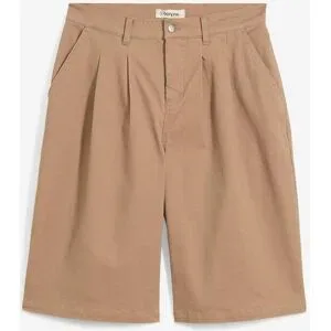 bonprix Long-Bermuda aus elastischem Baumwoll-Mixbraun 50Damen