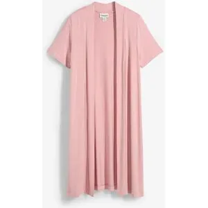bonprix Shirtjacke aus softer Viskoserosa 36Damen