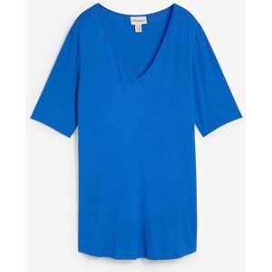bonprix Longshirt aus softer Viskoseblau 52Damen
