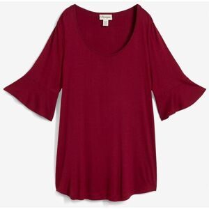 bonprix Shirt aus softer Viskoserot 48Damen
