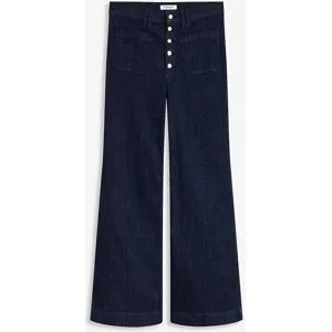 bonprix Flared-Jeans High Waistblau 52Damen