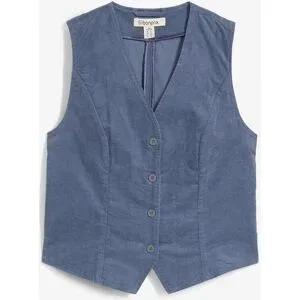 bonprix Cord-Westeblau 52Damen