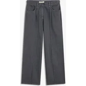 bonprix Twillhose aus reiner Baumwollegrau 38Damen