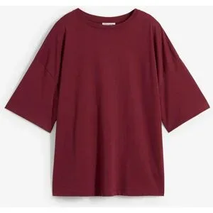 bonprix Lockeres T-Shirt aus Baumwoll-Mixrot 32Damen
